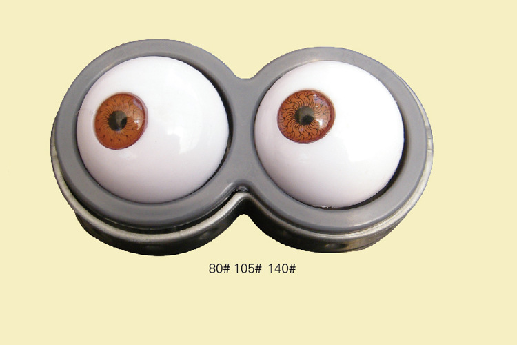 玩具配件-玩具配件 3D立体塑料眼睛 小黄人眼
