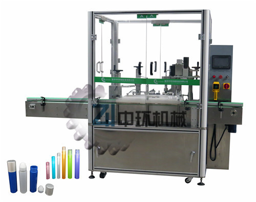ZHJY-50 精油（香水）灌装压塞旋盖机