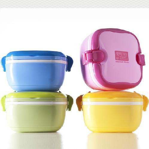 【便利100 塑料便携饭盒】
