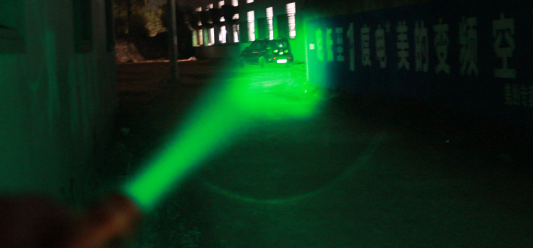 新款红光强光手电筒  led充电绿光打猎手电