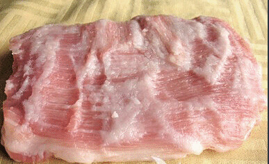 【厂家直销】猪槽头肉类长期大批量供应猪槽头宣传猪肉厂家香油功效冷冻图片