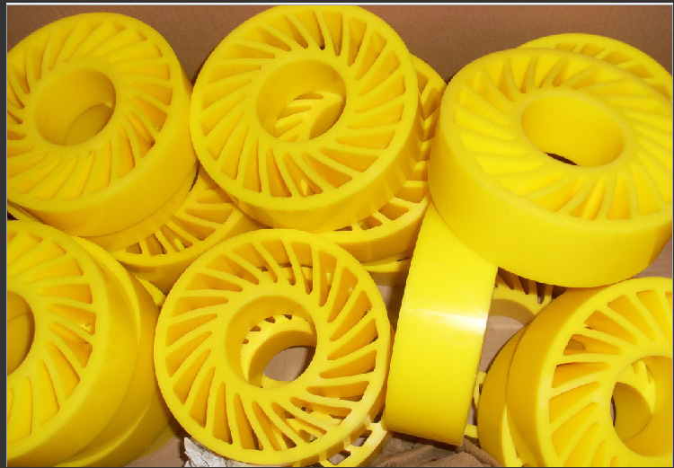 聚氨酯压纸轮，蓝色聚氨酯压纸轮，压纸轮