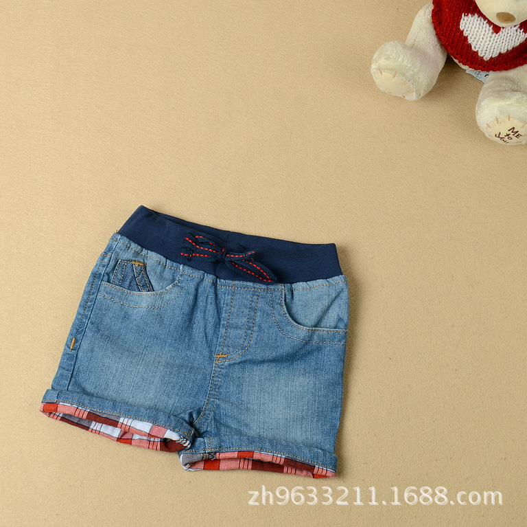 外贸童装批发 品牌童裤 儿童<em>短裤</em> 外贸童裤<em>H</em>家