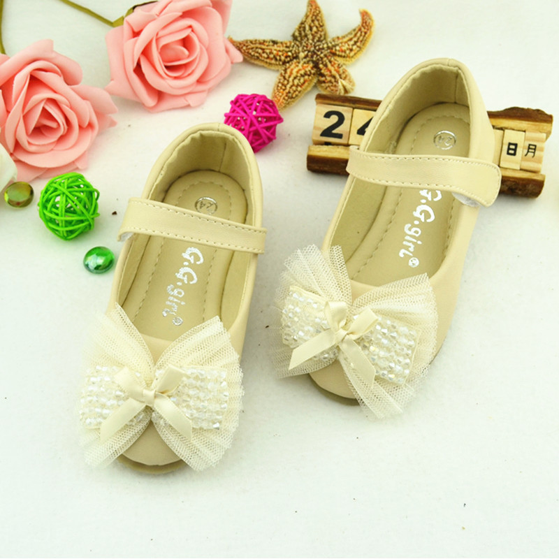 2014春秋新款时尚爆款韩版女童单鞋批发广州皮鞋公主鞋单鞋跳舞鞋