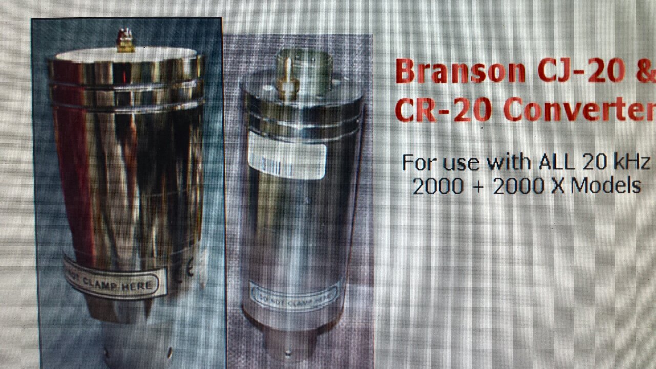 branson必能信超声波换能器,4tr换能器,4tj.cj-20/cr