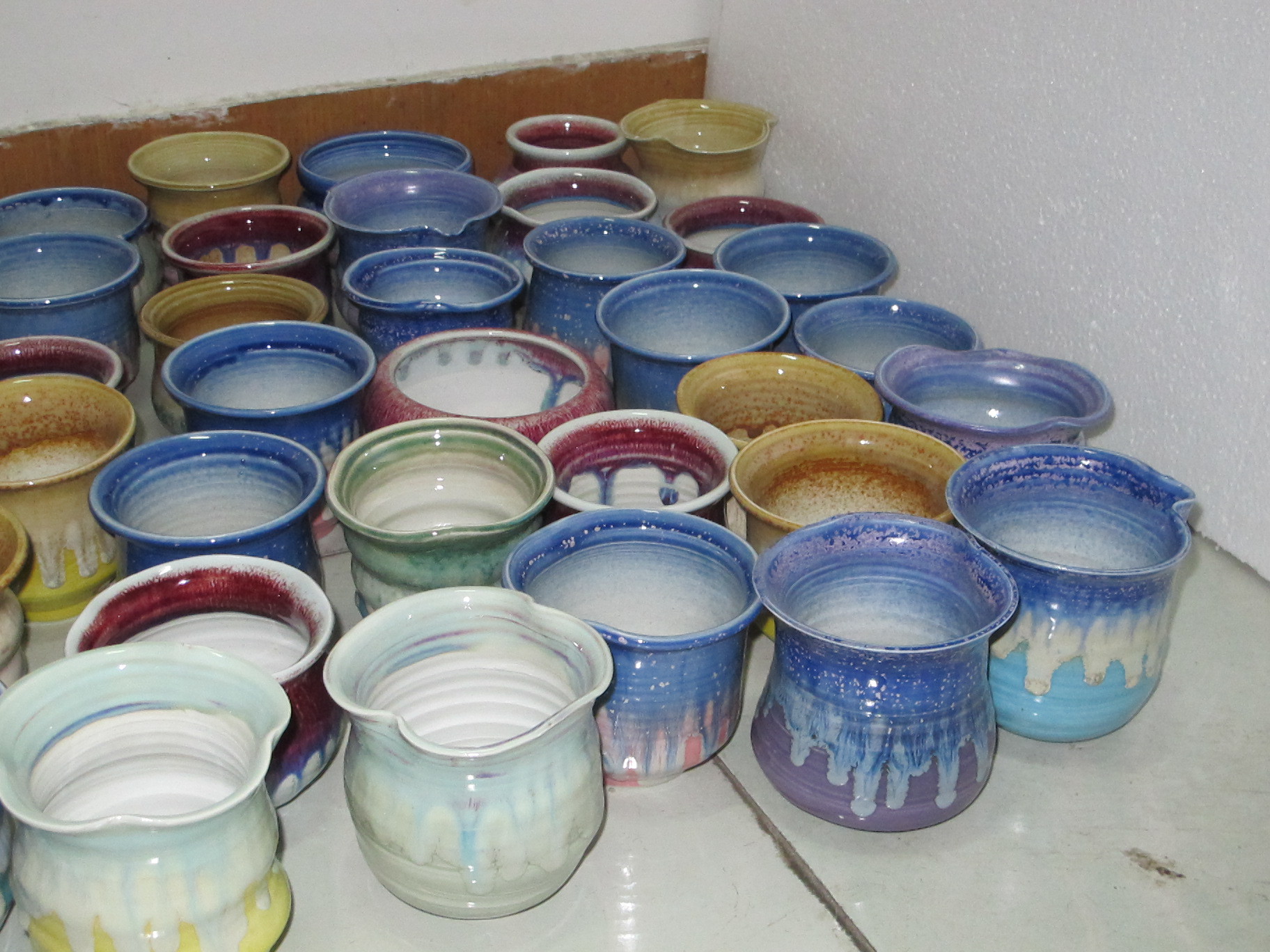 随机植物创意粗陶瓷器韩国多肉陶瓷花盆景德镇