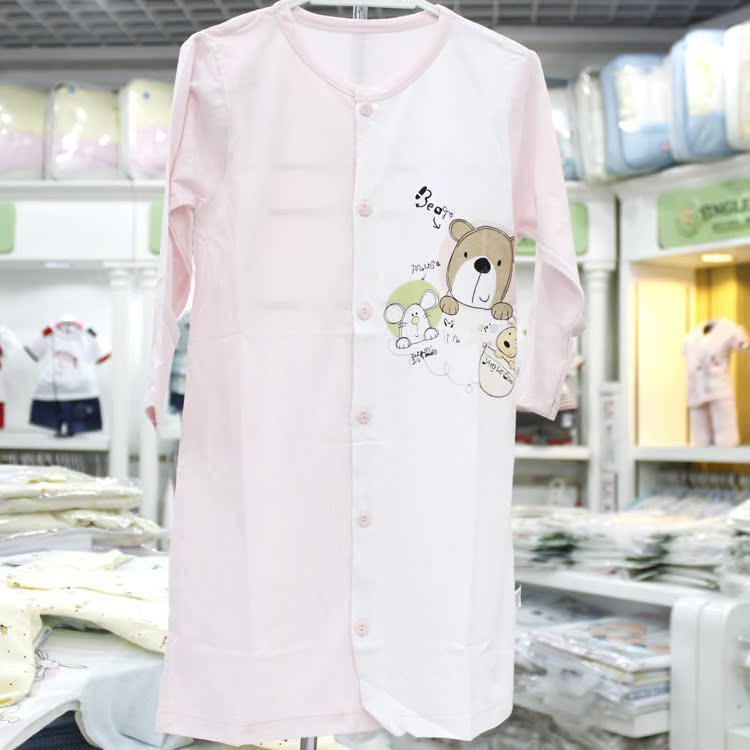【2014夏款儿童<em>睡袍</em>批发<em>宝宝长款睡衣</em>婴乐岛