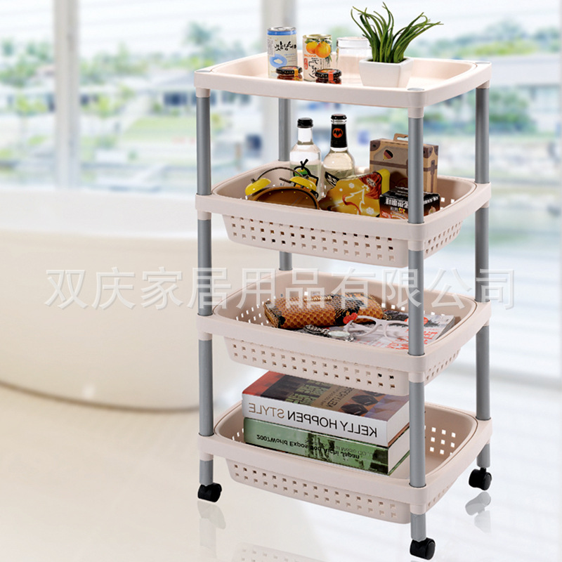 SQ-1050-多功能滑轮四层置物架-主图800<i></i>x800