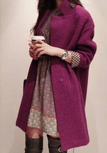 紫玫瑰服饰羊绒大衣_紫玫瑰服饰羊绒大衣批发