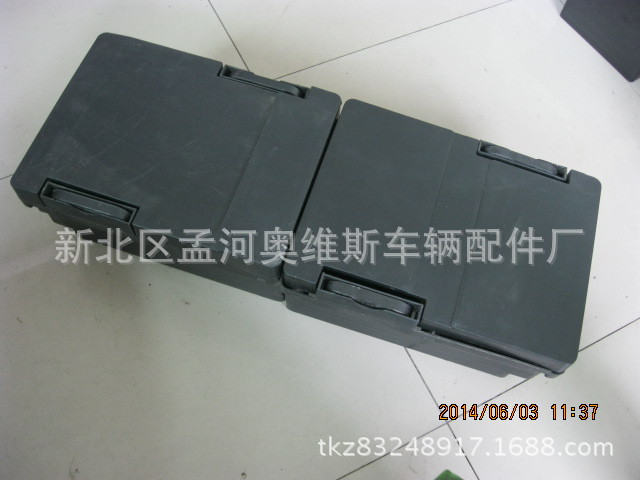 【加厚磨砂大力神电池盒 双电池盒 电动车电池