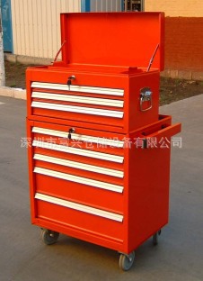 抽屉式工具车、工具柜、带挂板工具车、工具柜