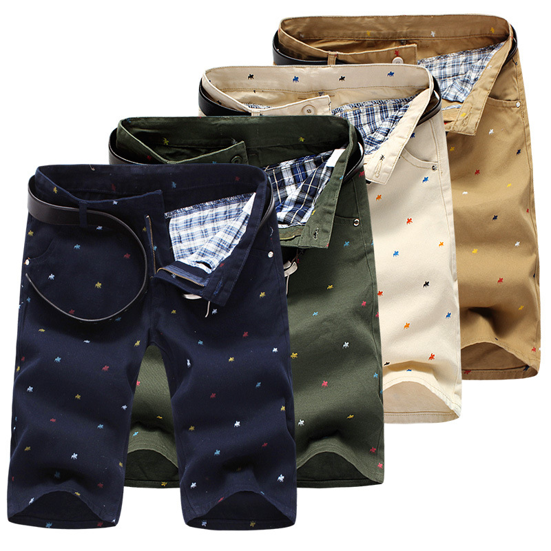 夏装<em>加大码</em>休闲<em>短裤</em>男士加肥胖人直筒五分裤肥