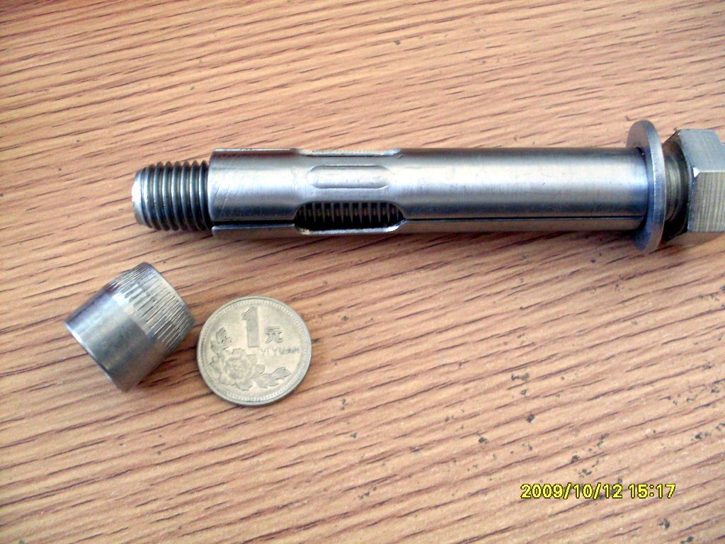 不锈钢膨胀螺丝外膨胀无缝管套