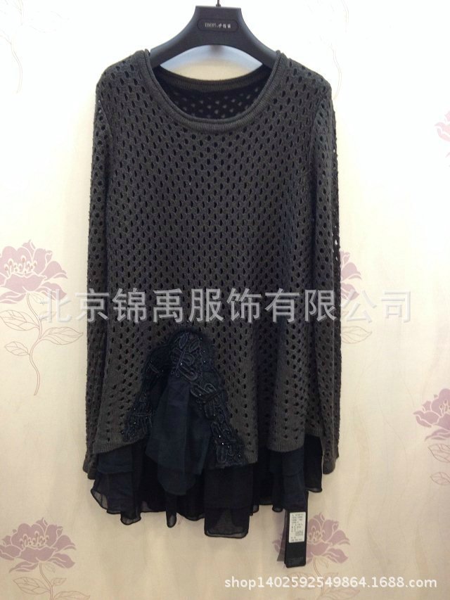 【专柜正品 黑白秀品牌折扣女装份货 帕丝飞尔