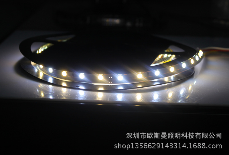 5050 DC12V 双色灯条 白板