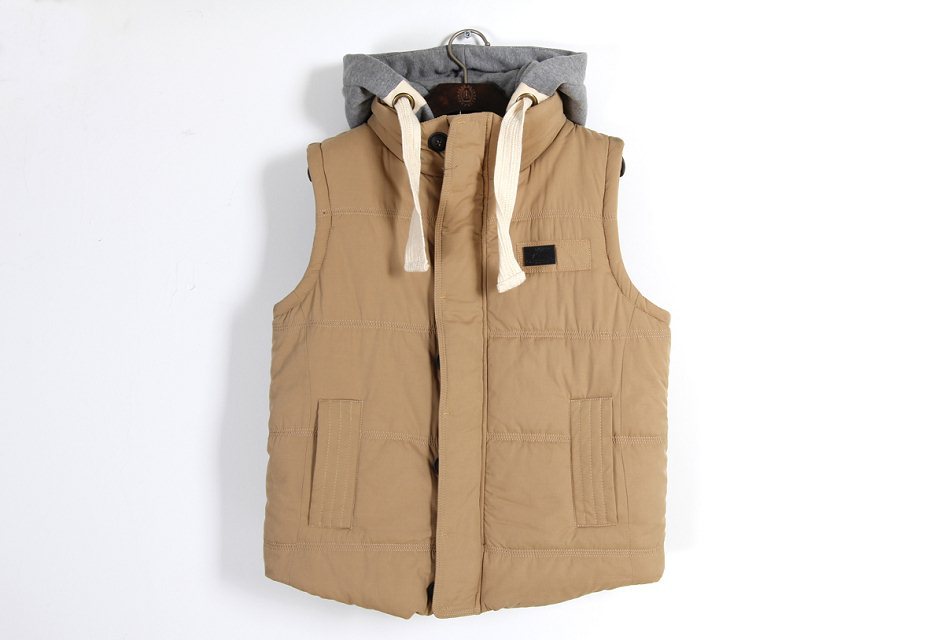 2014<em>男装</em>新款<em>冬季马甲</em>棉衣 <em>马甲外套</em> 加厚舒适