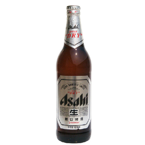 批发销售 正品朝日啤酒630ml*12瓶/件 日本asahi小麦啤优级生啤