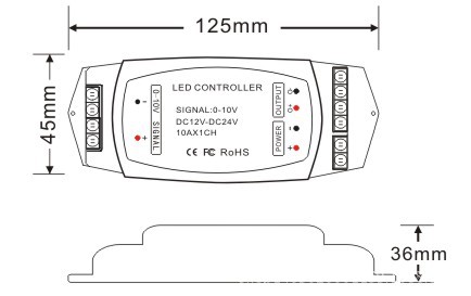 330外观图 调光驱动器