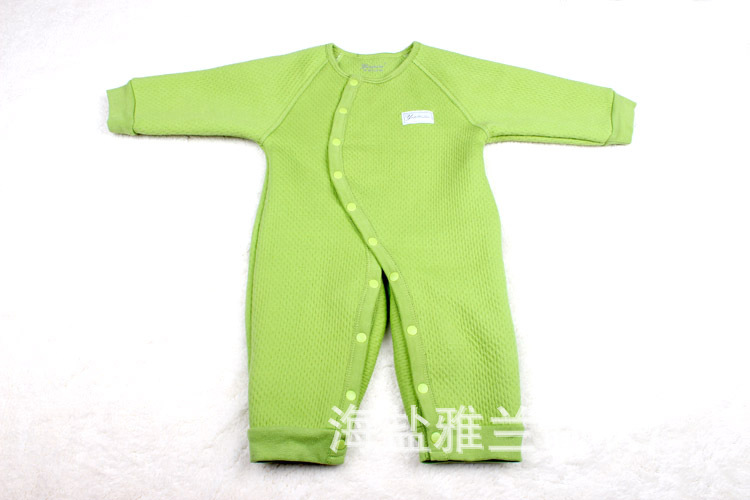 014初生婴儿连体衣冬宝宝哈衣保暖内衣<em>棉衣</em>新