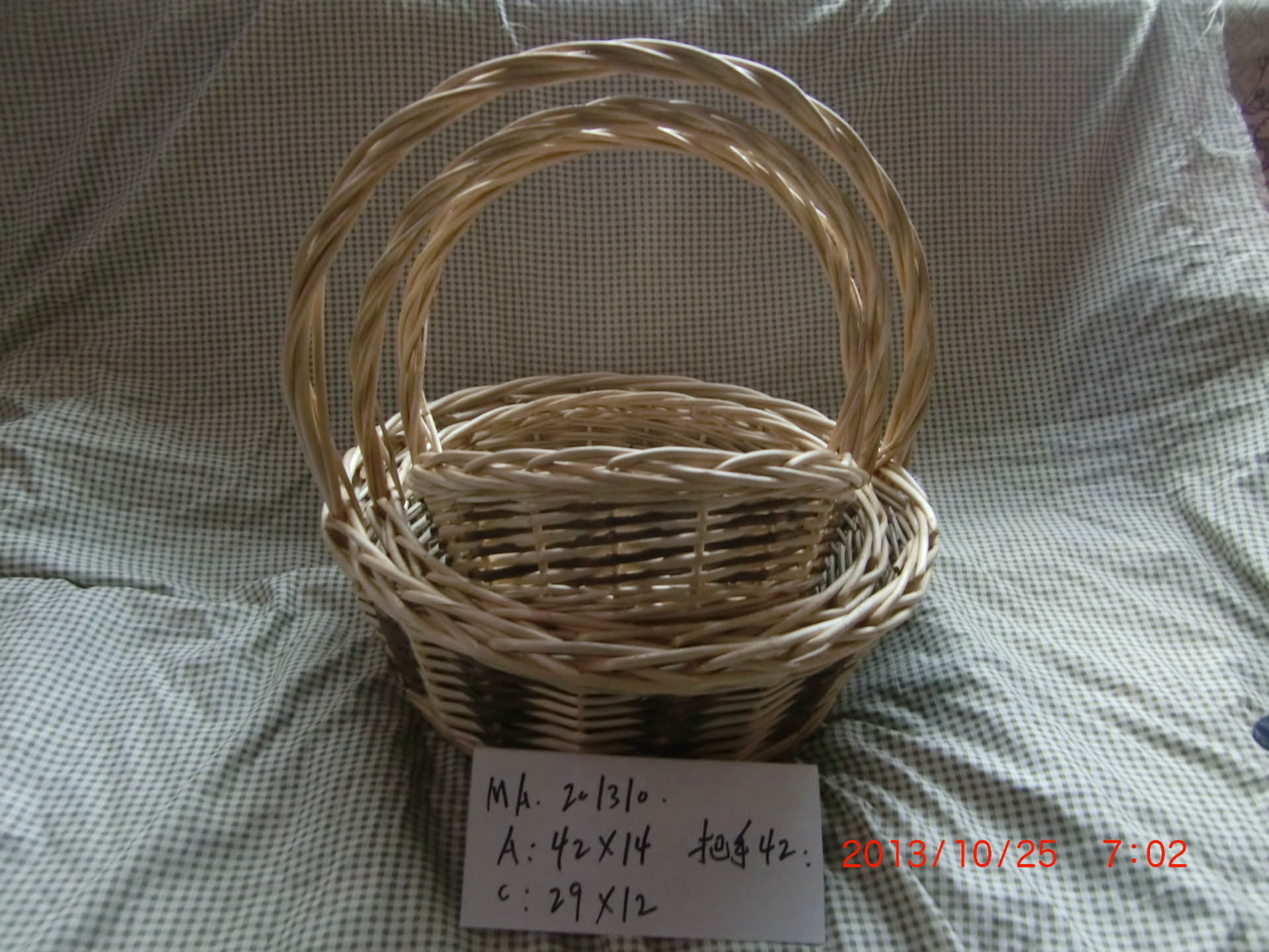 【批发临沭最优质的柳编篮子【厂家直销】】价