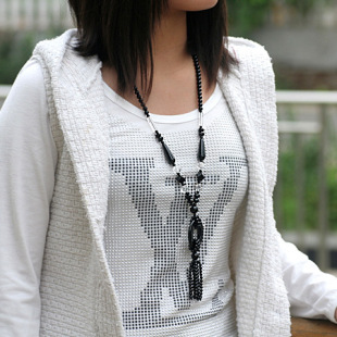 黑玛瑙<em>毛衣链图片</em>_黑玛瑙<em>毛衣链图片大全</em> - 阿