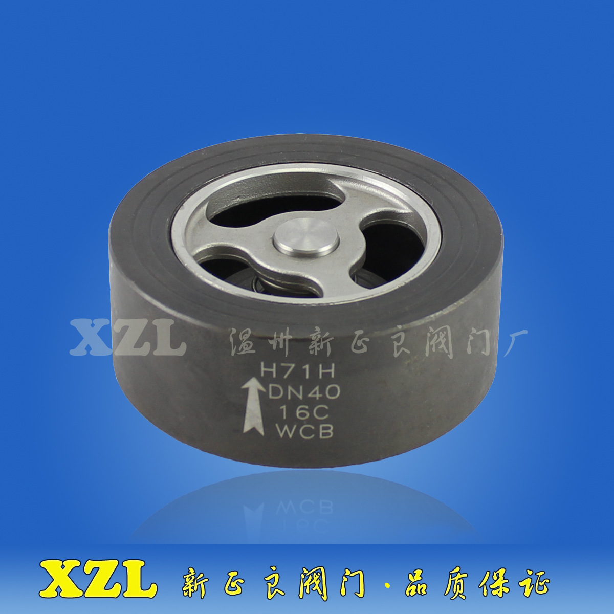 h71h-16c 对夹止回阀 上下升降对夹止回阀 单向阀