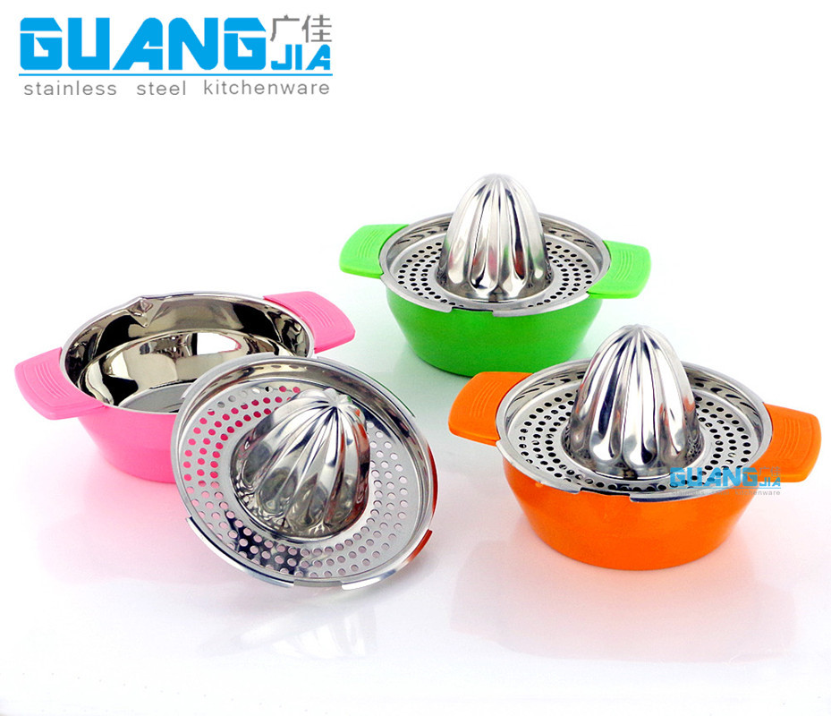 批发采购手动榨汁器-【方便实用】不锈钢手动