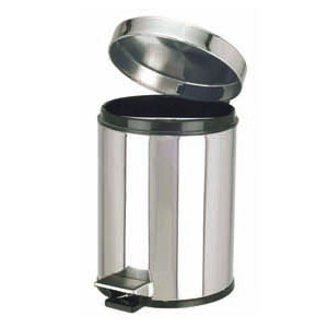 室内不锈钢脚踏20L