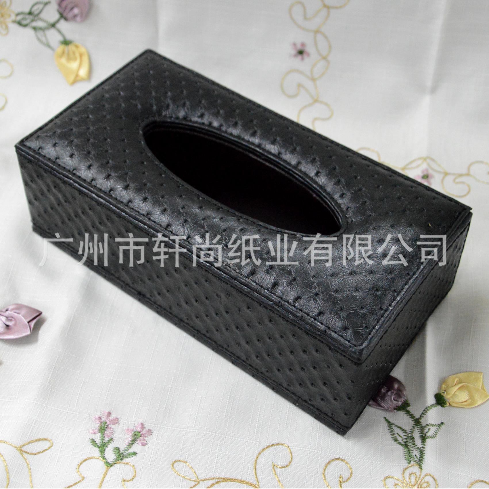黑色纸巾盒2