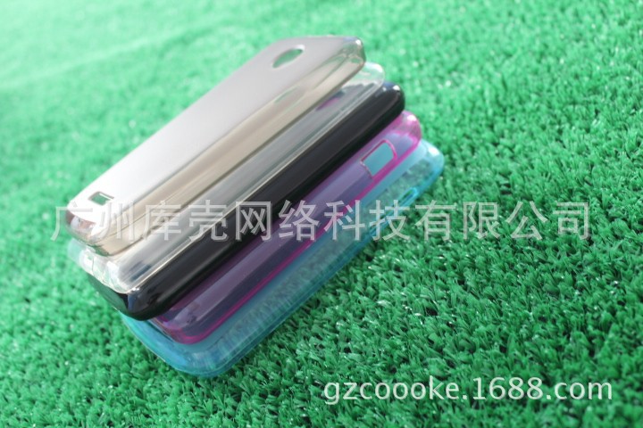 三星7100透明磨砂布丁套