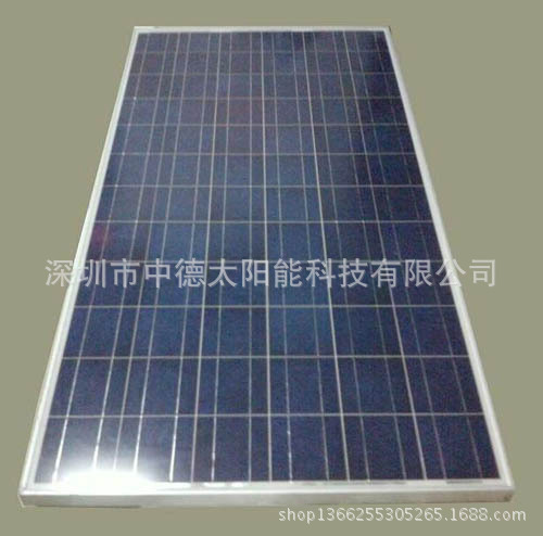 150瓦-200w单晶硅太阳能电池板 太阳能发电板 足功率太阳能电池板