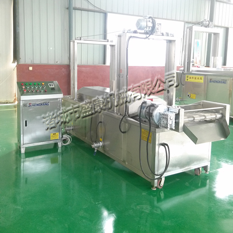 电加热油炸流水线