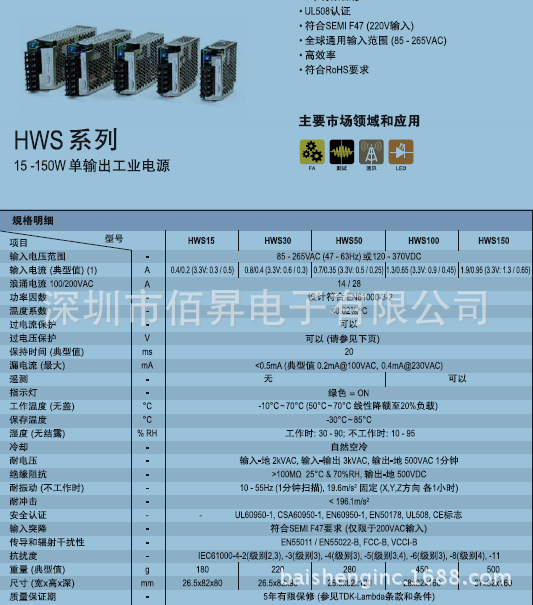 HWS規格