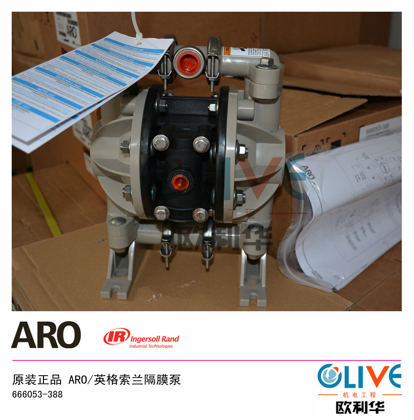 666053-388 0.5寸ARO英格索兰气动隔膜泵 (8