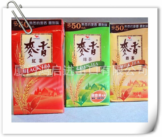 统一麦香绿茶300ML