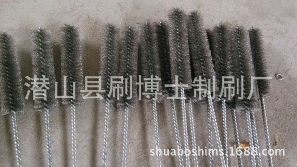 锅炉烟管钢丝刷-锅炉烟管刷-钢丝刷-铜丝管刷-尼龙丝管道刷