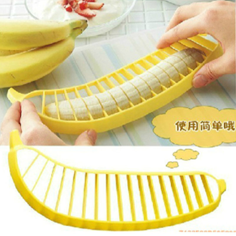 厂家直销 创意香蕉切割器 香蕉切片器 图片
