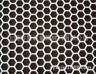 生产供应 不锈钢六角孔板 万能冲孔板304冲压金属网板