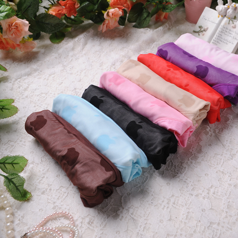 【<em>莫代尔</em>无痕花边<em>女士内裤</em> 中腰<em>人棉</em>无痕<em>女士</em>