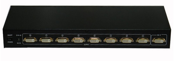 DVI分配器1进8出 DVI分配器1分8 8口DVI分配