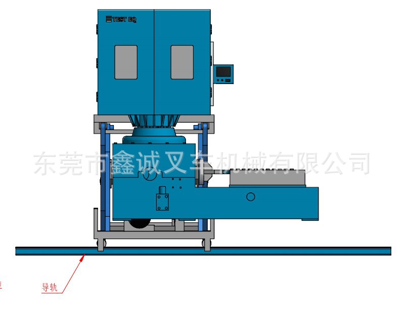 升降台-定制 轨道滑行升降机 电动液压可移动升