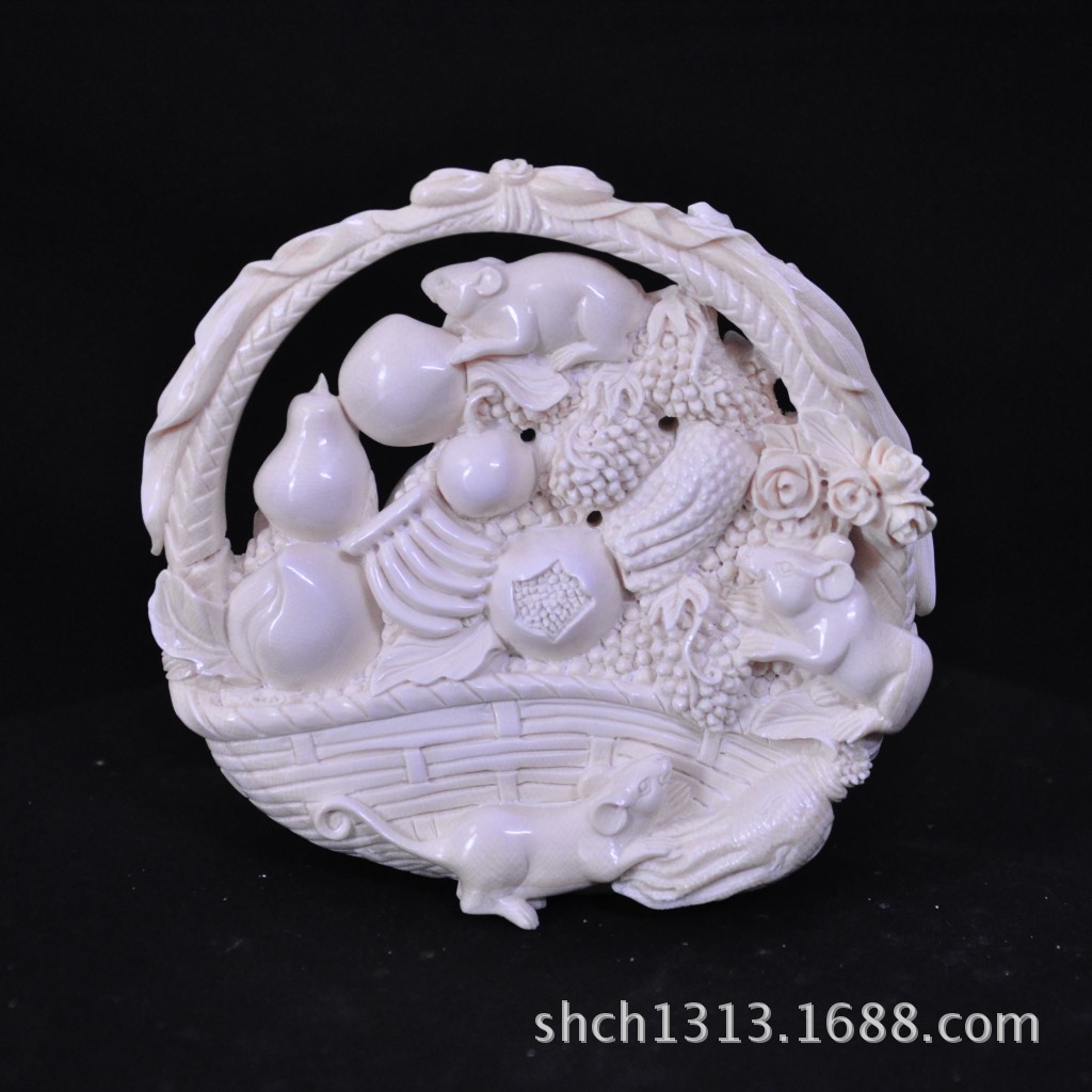 scbj009� 13公分X12公分。花篮水果�?000�? height=
