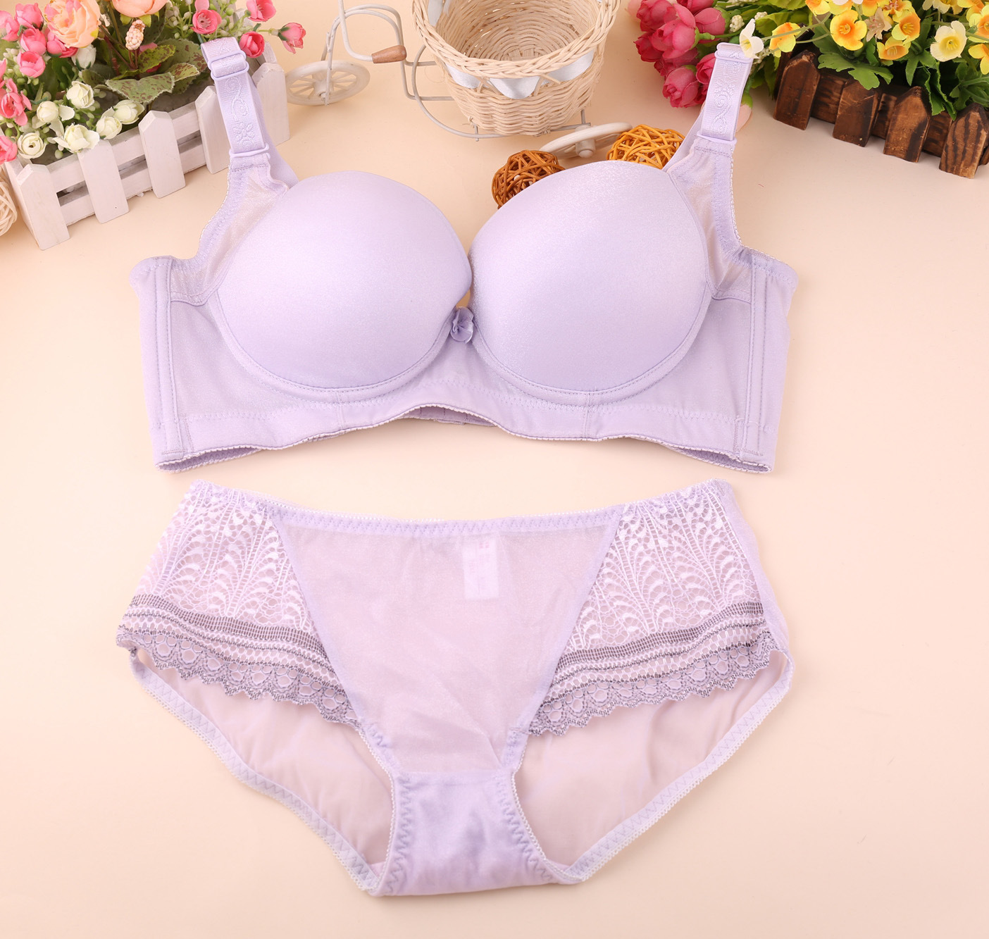 【2014新款女士内衣批发 品牌时尚韩系可爱少