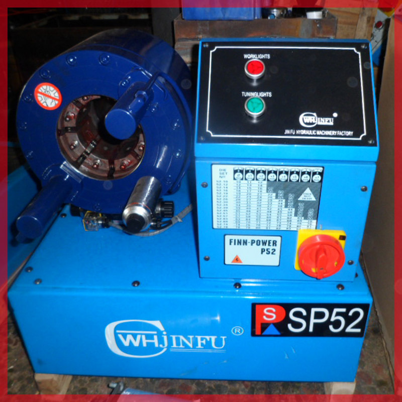 助力泵高压油管压管机