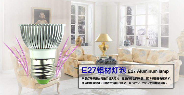 E27鋁材燈泡簡介