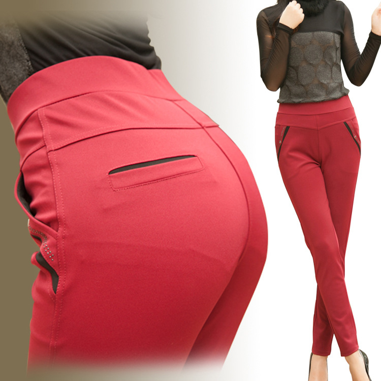 批发采购女式休闲裤-2014铅笔小脚裤哥弟女裤