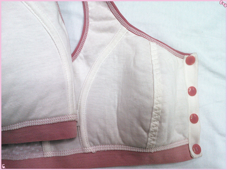 <em>文胸</em>-批发 夏美婷 <em>哺乳文胸</em>背心前扣 背心式孕