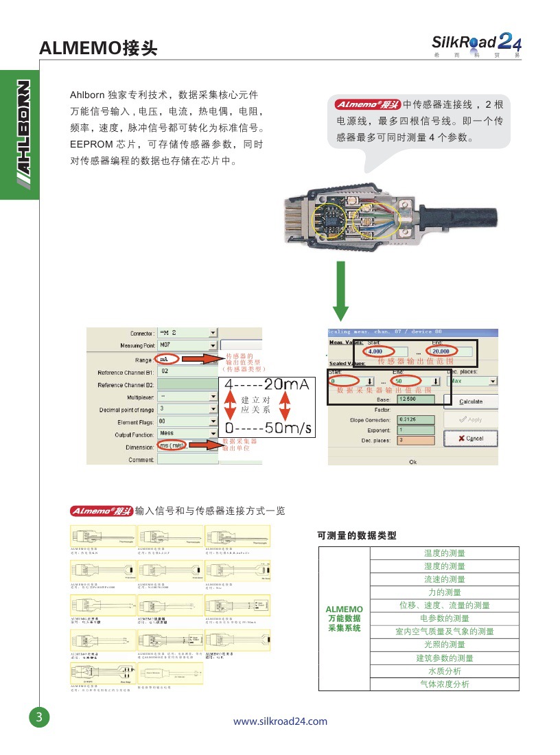 4，ALMEMO接头