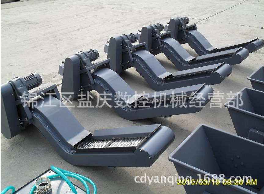 数控机床链板式排屑机链板 磁性刮板式排屑器 螺旋杆螺旋杠排屑机