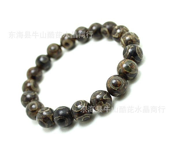 批发采购手饰-纯天然正品开光三眼天眼石玛瑙